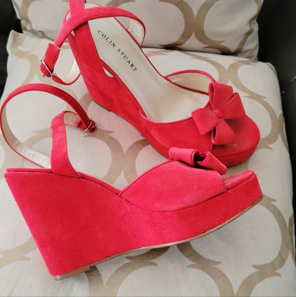 Colin Stuart Shoes - Vintage Colin Stuart Suede Leather Wedges ♥️  Size 8 from Victoria's Secret 👡♥️